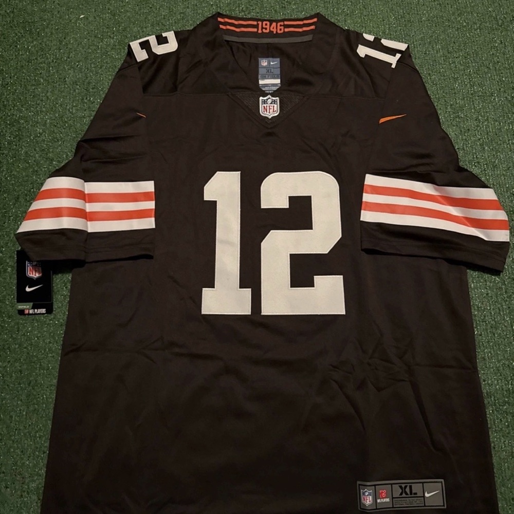 Cleveland Browns Shedeur Sanders Stitched Nike Jersey Mens Size XL NWT NFL